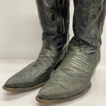 【曜日割引対象外】 ジャスティン JUSTIN ウェスタンブーツ 4709 メンズ靴 ブーツ ウエスタン ブラック 9Bサイズ 201-shoes1504 VB