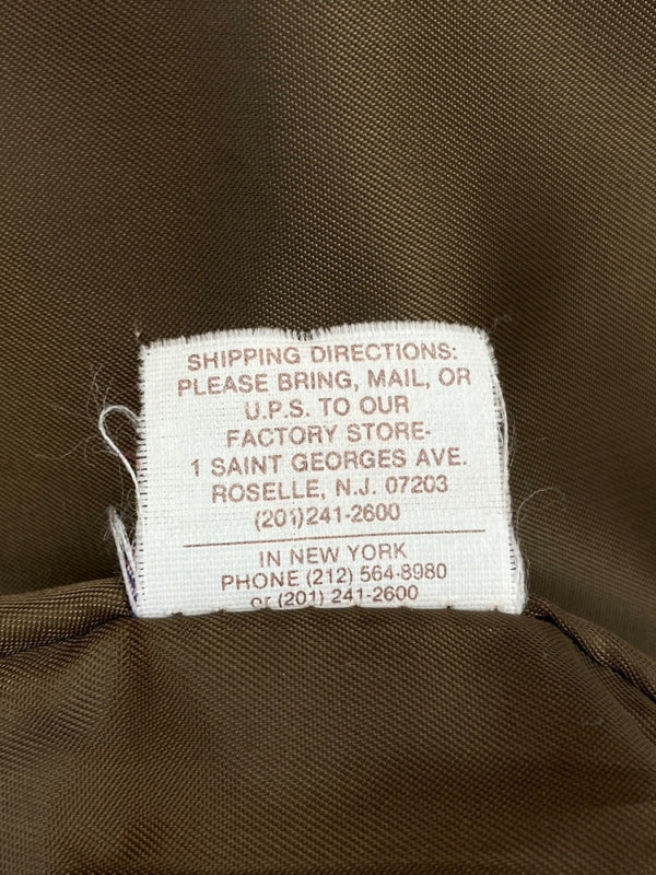 ショット SCHOTT TRUCKER JACKET トラッカー ジャケット スエード レザー アウター ブルゾン USA製 茶 38 ジャケット 無地 ブラウン 104MT-897