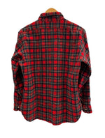 ペンドルトン PENDLETON 70s 70年代 ウール シャツ タータンチェック USA製 アメリカ製 Vintage 赤 長袖シャツ レッド Lサイズ 101MT-5196