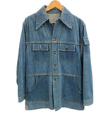 カーハート Carhartt ～50's 50年代 ハートボタン デニムカバーオール ハンティングジャケット vintage ヴィンテージ - ジャケット ブルー 101MT-4133