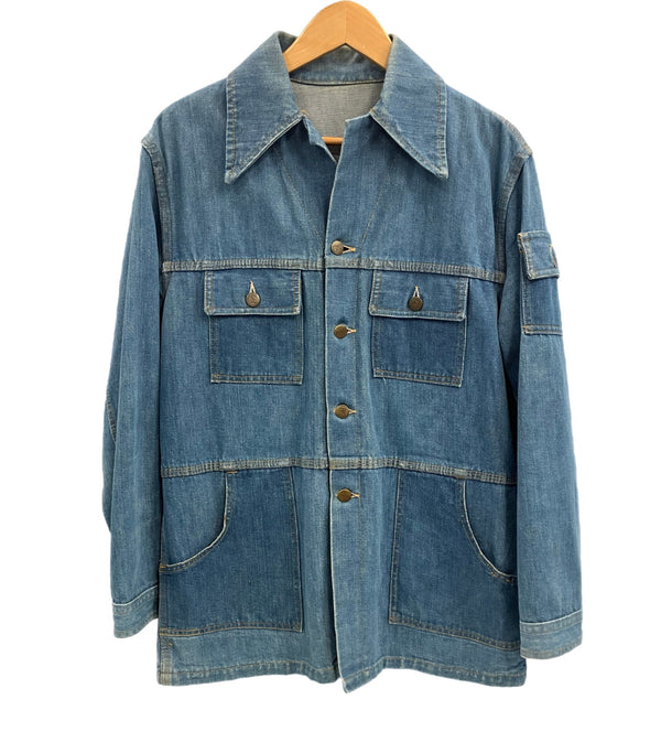 カーハート Carhartt ～50's 50年代 ハートボタン デニムカバーオール ハンティングジャケット vintage ヴィンテージ - ジャケット ブルー 101MT-4133