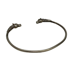 【中古】アンノウン Unknown ホースバングル 925 ホースヘッド メンズジュエリー・アクセサリー バングル シルバー 201goods-689 VB