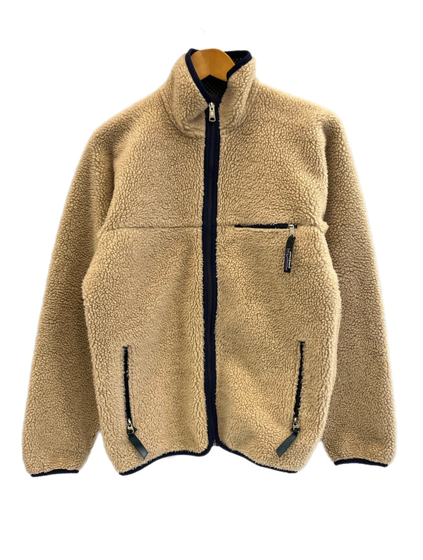 パタゴニア PATAGONIA USA製 Retro Cardigan NATURAL レトロカーディガン ナチュラル フリースジャケット ボアジャケット 23020 ジャケット ベージュ Sサイズ 101MT-5407
