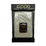 【曜日割引対象外】 【中古】ジッポー ZIPPO 00's ピース スーパーライト 未開封 メンズジュエリー・アクセサリー その他 ホワイト 201goods-721 VB