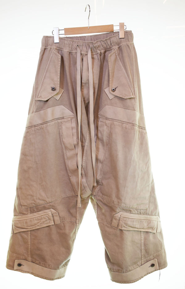 ユリウス JULIUS  21FW Cargo Pants カーゴパンツ 757PAM6 ボトムスその他 ベージュ 3 103MB-521