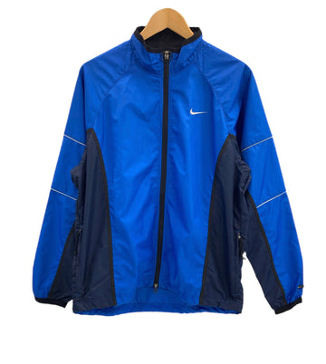 ナイキ NIKE 90's 銀タグ Y2K テック CLIMA FIT ジップアップ ブルゾン ジャケット ブルー Mサイズ 101MT-3819