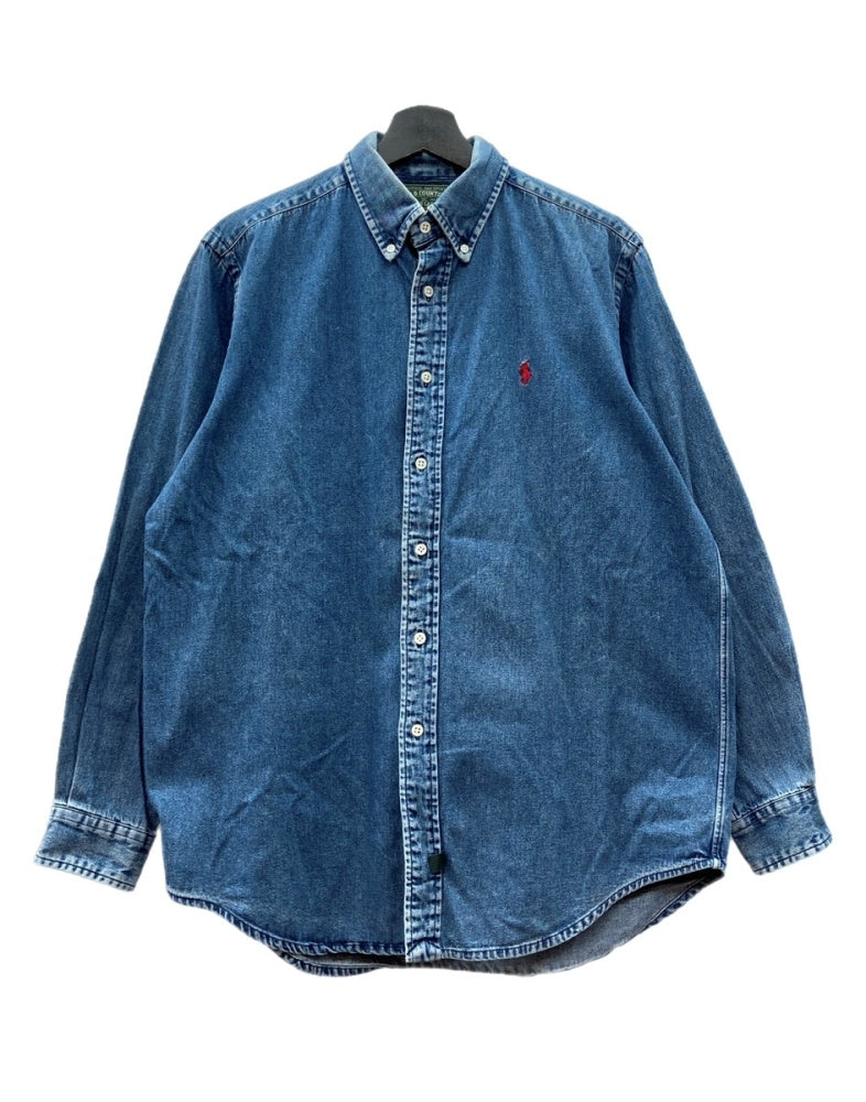 ラルフローレン RalphLauren POLO COUNTRY 80s 90s Denim Buttondown
