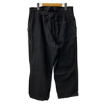 コモリ COMOLI 23AW デニムオーバーパンツ R01-03010 デニム ブラック サイズ2サイズ 201MB-1202