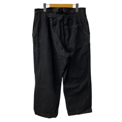 コモリ COMOLI 23AW デニムオーバーパンツ R01-03010 デニム ブラック サイズ2サイズ 201MB-1202