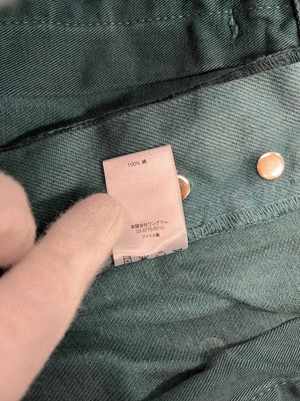 シュプリーム SUPREME 15SS Denim Skate Short デニムショーツ カラーデニム Gonz 緑 ハーフパンツ グリーン 32 101MB-745