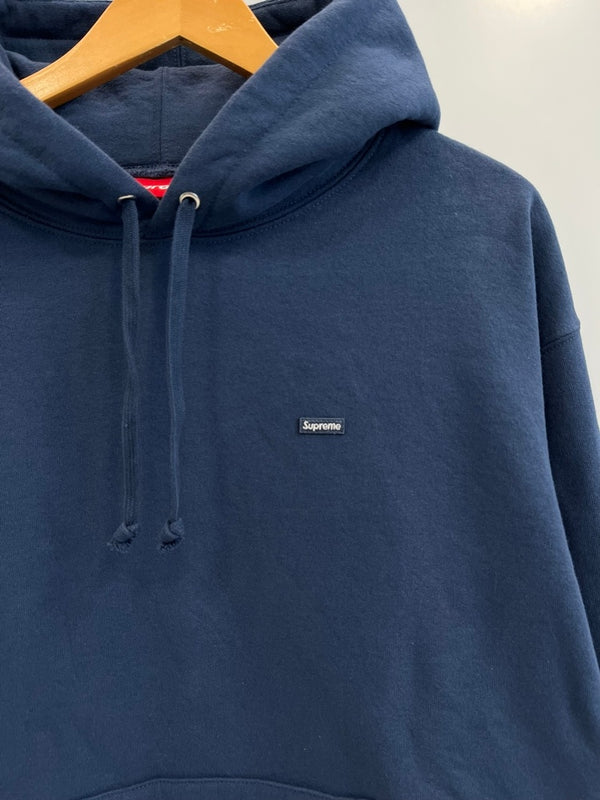 シュプリーム SUPREME Small Box Hoodie スモールボックスロゴ フーディ パーカー 青 パーカ ブルー Mサイズ 101MT-4079