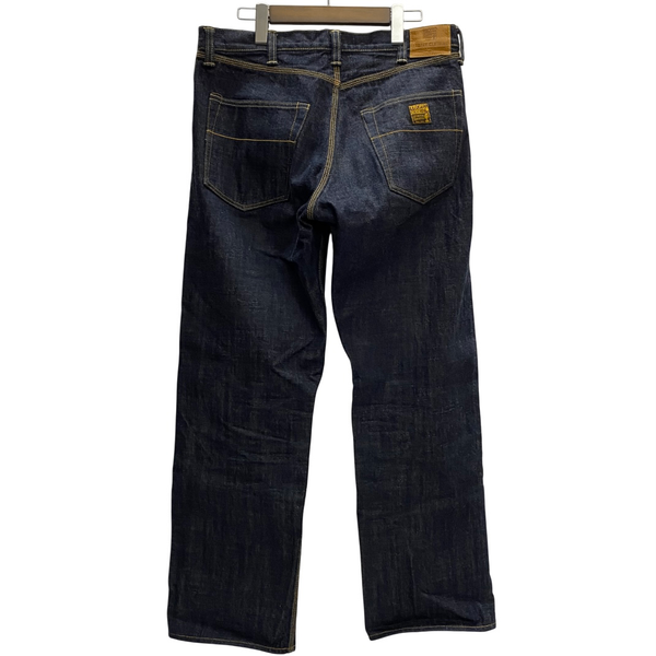 【曜日割引対象外】 トロフィークロージング TROPHY CLOTHING W Knee Standard Dirt Denim ダブルニー ダートデニム 日本製 デニム ブルー 34サイズ 201MB-1072 VB