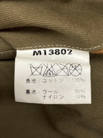 バズリクソンズ BUZZ RICKSON'S TANKERS JACKET タンカース ミリタリー フライト ジャケット アウター ブルゾン 緑 M13802 サイズ 40R ジャケット ロゴ カーキ 104MT-923