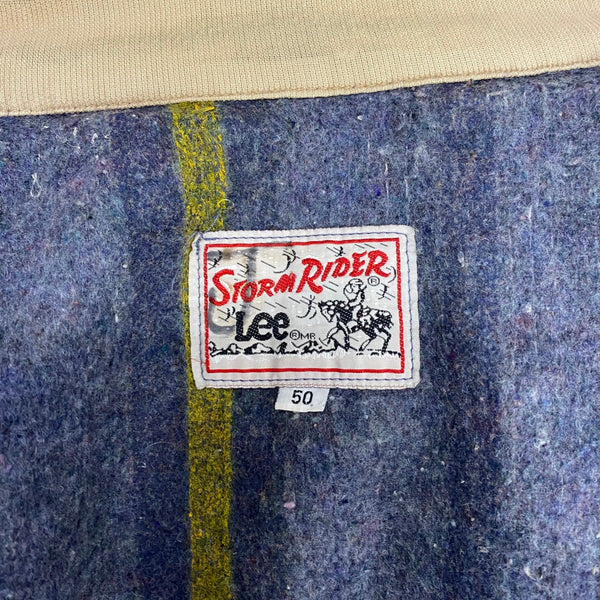 【曜日割引対象外】 リー Lee 90's ストームライダー デニムジャケット ブランケットライナー ジャケット ブルー 50サイズ 201MT-4521 VB