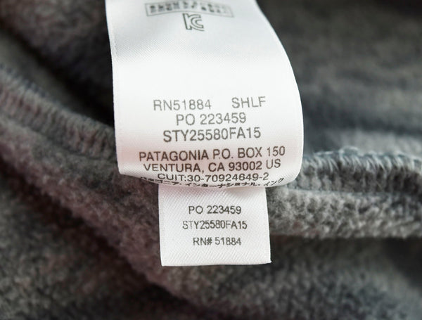 パタゴニア PATAGONIA SYNCHILLA シンチラ スナップT フリースジャケット グレー 25580FA15 ジャケット グレー 3Lサイズ 103MT-1417