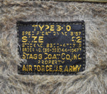 ミリタリー Military 40s U.S.ARMY AIR FORCE B-10 Flight Jacket 40's USAAF フライトジャケット コの字エンド 42 ジャケット カーキ 103MT-3521