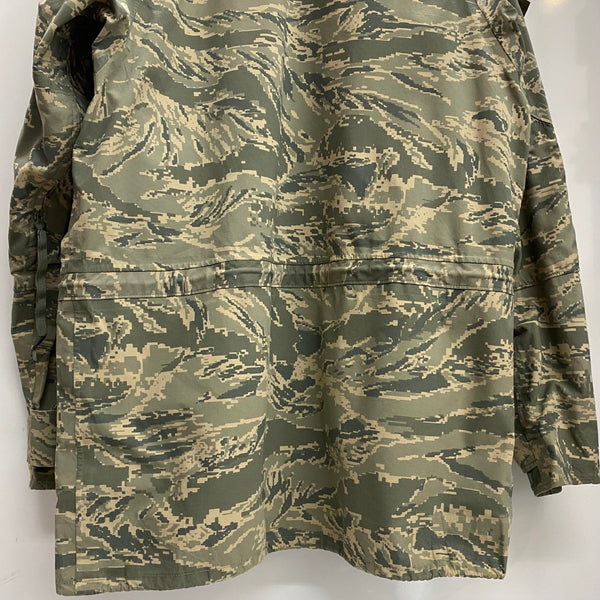 【曜日割引対象外】 ミリタリー MILITARY US.AIR FORCE USAF APECS GORE-TEX デジタルタイガーストライプ ジャケット カーキ Sサイズ 201MT-4437 VB