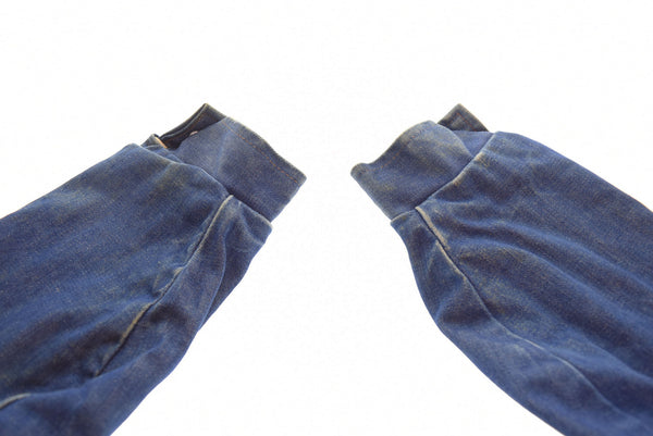 ラングラー Wrangler 70s ランチコート 70's ボアライナー デニムカバーオール ジャケット ネイビー Lサイズ 103MT-2695