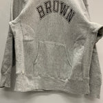 【曜日割引対象外】 チャンピオン Champion 80's トリコタグ REVERSE WEAVE BROWN UNIVERSITY USA製 パーカ グレー XLサイズ 201MT-3307 VB