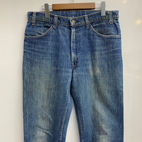 【曜日割引対象外】 リーバイス Levi's 70's 646 USA製 フレア ブーツカット ベルボトム デニム ブルー W34 L34サイズ 201MB-1205 VB