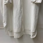 ヴェリテクール Veritecoeur ロングシャツ 長袖シャツワンピース ST-106 長袖シャツ ホワイト フリーサイズ 201LT-420