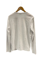 モンクレール MONCLER LUNGA LS T-SHIRT メッシュ切り替え 白 C-SCOM-20-40419 ロンT ホワイト Sサイズ 101MT-5115