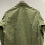 【曜日割引対象外】 ヴィンテージ vintage 60's TROOPER ユーティリティシャツ ポプリン ジャケット カーキ Sサイズ 201MT-4550 VB