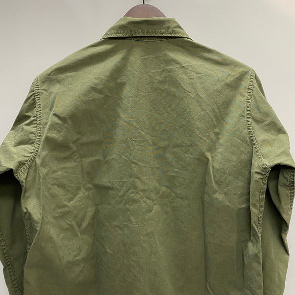 【曜日割引対象外】 ヴィンテージ vintage 60's TROOPER ユーティリティシャツ ポプリン ジャケット カーキ Sサイズ 201MT-4550 VB