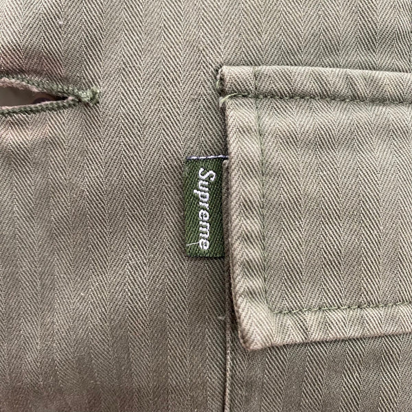 シュプリーム SUPREME 11SS USMC Shirt シャツジャケット グリーン Mサイズ 201MT-4223