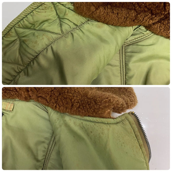 【曜日割引対象外】 バズリクソンズ Buzz Rickson’s B15-B ナイロン フライトジャケット M13505 M13506 ジャケット カーキ 38サイズ 201MT-4292 VB