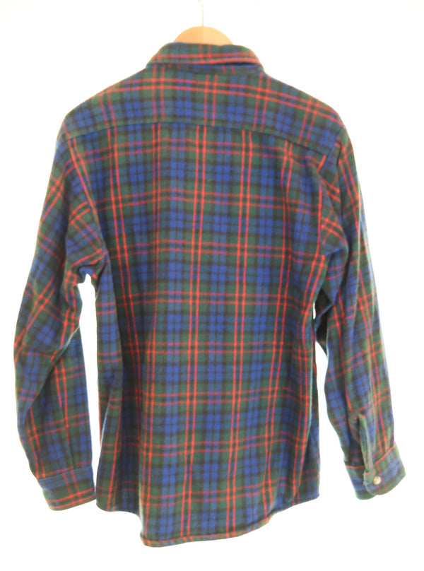 ファイブブラザー  FIVE BROTHER USA製 90s ヘビーネルシャツ チェック ワークシャツ  長袖シャツ マルチカラー Mサイズ 103MT-3436
