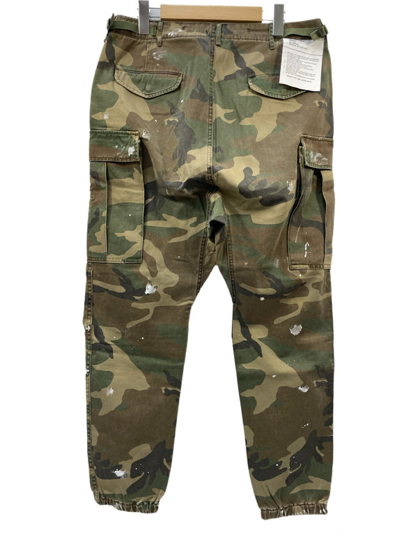 アール サーティーン R13 ペイント カモフラージュ カーゴパンツ R13M1172-15 マルチカラー 34 601MB-4