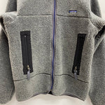 【曜日割引対象外】 パタゴニア PATAGONIA 90's Retro-X Jacket レトロ X P.E.F フリースジャケット USA製 ジャケット グレー Mサイズ 201MT-4703 VB
