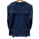 ピンクハウス PINK HOUSE デニムジャケット セーラーカラー ジャケット ブルー 201LT-431