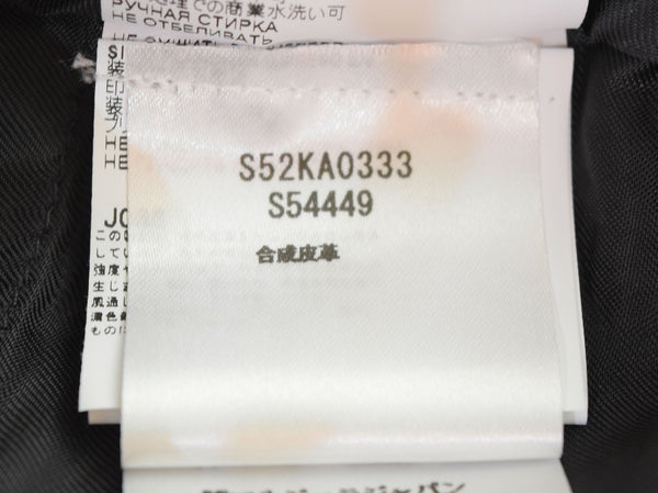 エムエムシックス MM6 Maison Margiela 22ss フェイクレザークロップドパンツ メゾンマルジェラ S52KA0333 ボトムスその他 ブラック 103LB-8