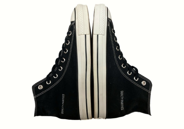 コンバース CONVERSE 16ss × WACKO MARIA ワコマリア ALLSTAR J HI オールスター THE GUILTY ハイカット シューズ 黒 メンズ靴 スニーカー ブラック 27.5cm 104-shoes626