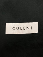 クルニ CULLNI 2Tuck Pants with Long Belt for STUDIOUS タック ワイド パンツ ジップフライ ベルト 灰 無地 CU-021-ST スラックス グレー サイズ 1 104MB-334