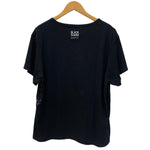ブラックスキャンダルヨウジヤマモト BLACK Scandal Yohji Yamamoto BS 13歳横PT半袖 NN-T34-097 Tシャツ ブラック 2サイズ 201MT-3954