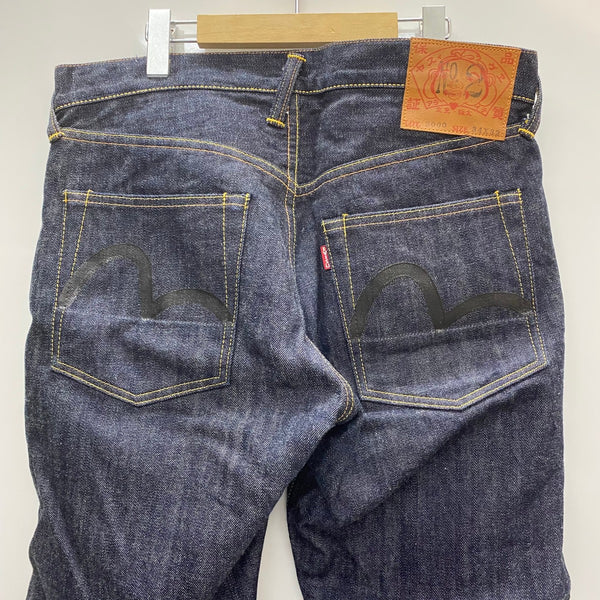 エヴィス EVISU Lot.2000 No.2 デニム ブルー 34x32サイズ 201MB-1042