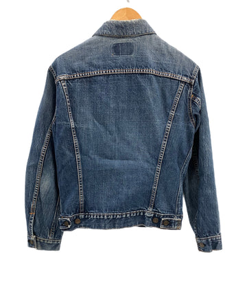 リーバイス Levi's 70's 70s 70年代 70505 BIGE ビッグE ボタン裏524刻印 デニムジャケット Gジャン ヴィンテージ Vintage - ジャケット ブルー フリーサイズ 101MT-3619