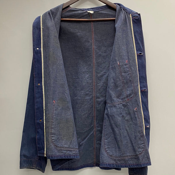 【曜日割引対象外】 ヴィンテージ vintage 60's～ デニム カバーオール ストア系ブランド ジャケット ブルー 201MT-3452 VB