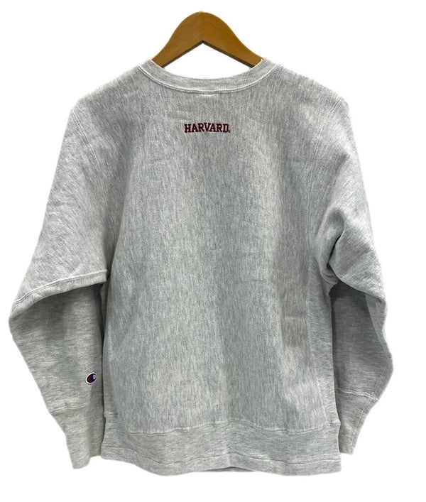 チャンピオン Champion 90s～ ヴィンテージ vintage 刺繍タグ リバースウィーブ REVERSE WEAVE US古着 ハーバード スウェット グレー Sサイズ 101MT-3460