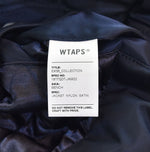 ダブルタップス WTAPS 18SS BENCH JACKET ベンチ ジャケット スタジャン サテン スタジアムジャケット  181TQDT-JKM02  1 ジャケット ネイビー 103MT-2382