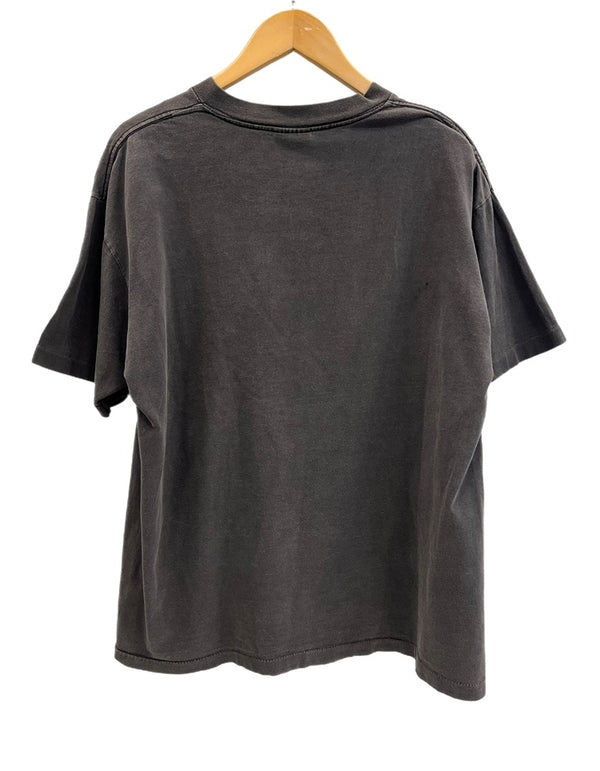 ヴィンテージ vintage 90s 1993 NBA 3PEAT Champions US古着 CHICAGO BULLS シカゴブルズ 墨黒 シングルステッチ Tシャツ ブラック Lサイズ 101MT-4828