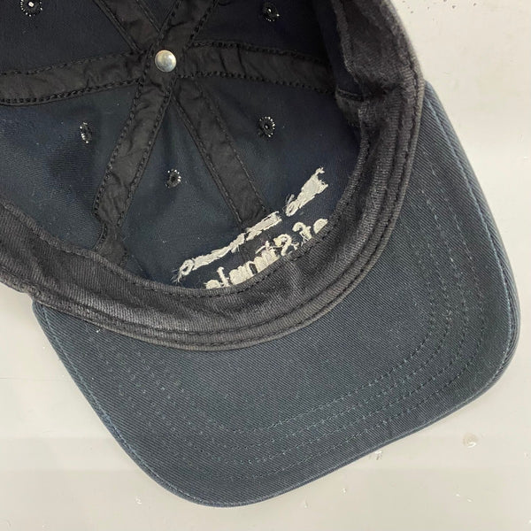 【中古】エンノイ ennoy COTTON CAP USA製 帽子 メンズ帽子 キャップ ブラック 201goods-818