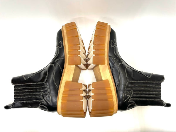 ステラマッカートニー STELLA McCARTNEY EMILIE MAT ALTER MAT エミリー マット オールター マット ブーツ レディース ブーティ ブラック 37 23.5 601sh-23