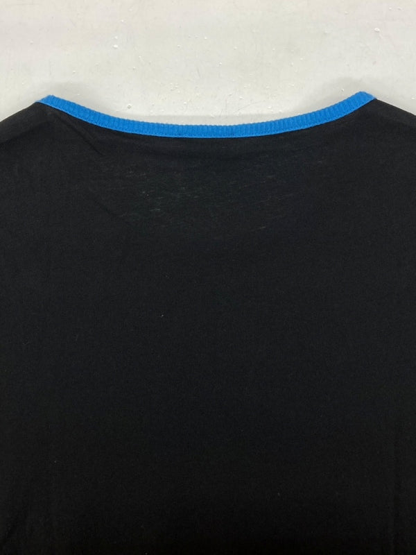 サンローラン Saint Laurent 17SS TO THE MOON AND BACK TEE プリント Tシャツ 半袖 カットソー 黒 466907 YB1FT Tシャツ プリント ブラック XSサイズ 104MT-1598