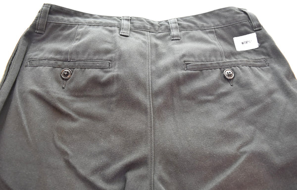 ダブルタップス WTAPS 19SSTROUSERS COPO チノパンツ 191GWDT-PTM01 ボトムスその他 ブラック 3 103MB-616