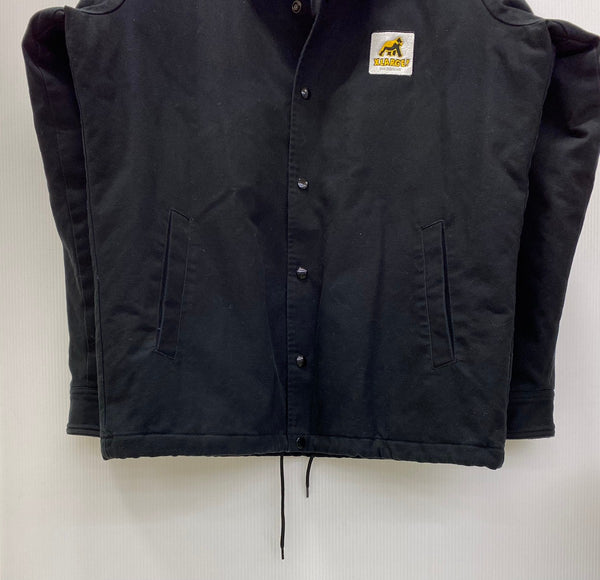 エクストララージ X-LARGE  ×NEWERA WALKING APE DUCK COACHES JACKET ダック地コーチジャケット ジャケット ロゴ ブラック xlサイズ 201MT-2280