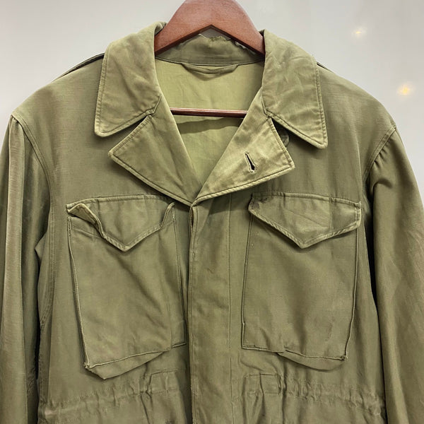 【曜日割引対象外】 ミリタリー MILITARY US.ARMY M-1943 フィールドジャケット ジャケット カーキ 201MT-4626 VB